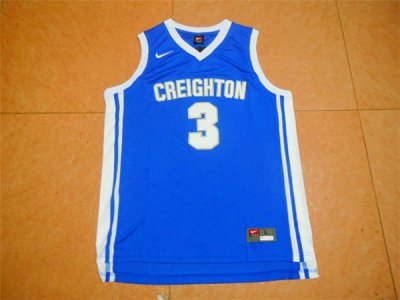 Maillot De Basket NCAA Clayton University of Bleu Jays Team Reginald Wayne Theus 3 Bleu